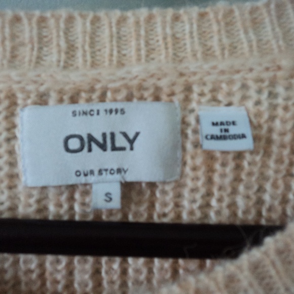 ONLY Striped Cable Knit Sweater - Picture 3 of 3